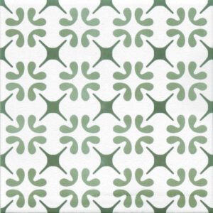 DECORO POLARIS VERDE 15x15