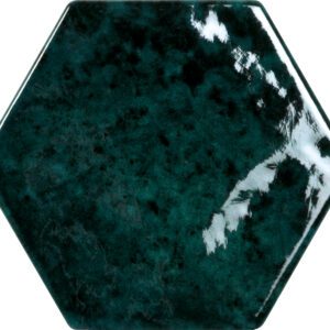 ESAGONA  PETROLIO 16,2x18,5